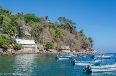 Yelapa, Mexico is only accessible by watercraft.