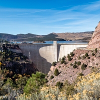 Cellpic Sunday - The Flaming Gorge Dam